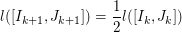 $ l([I_{k+1},J_{k+1}])=\frac{1}{2}l([I_{k},J_{k}]) $